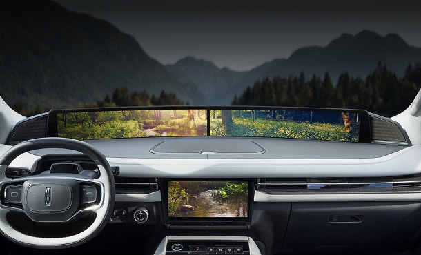 Panoramic display